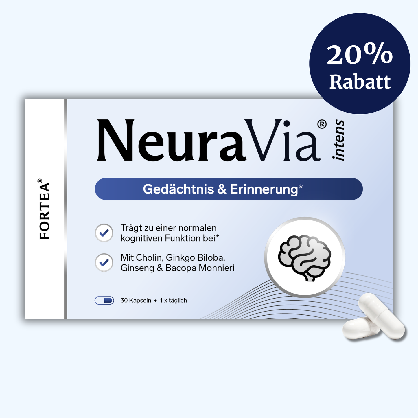 NeuraVia intens – Gedächtnis & Erinnerung