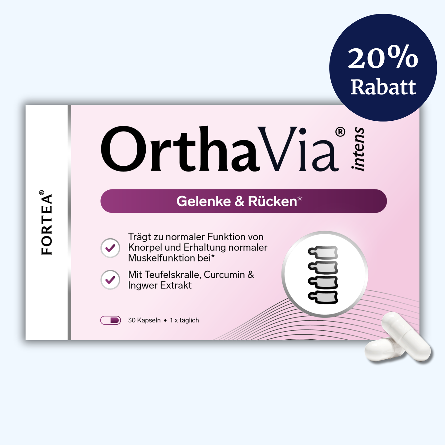 OrthaVia intens – Gelenke & Rücken