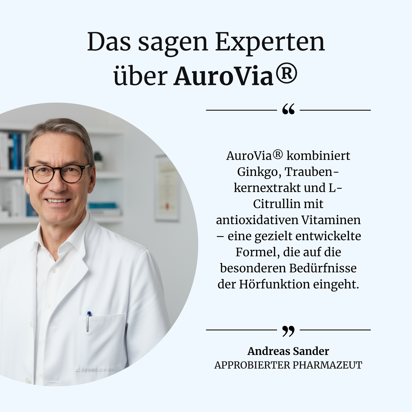 AuroVia intens – Ohren & Hörfunktion