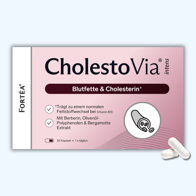 CholestoVia® intens – Blutfette & Cholesterin