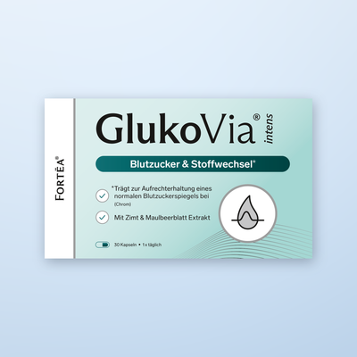 GlukoVia® intens – Blutzucker & Stoffwechsel