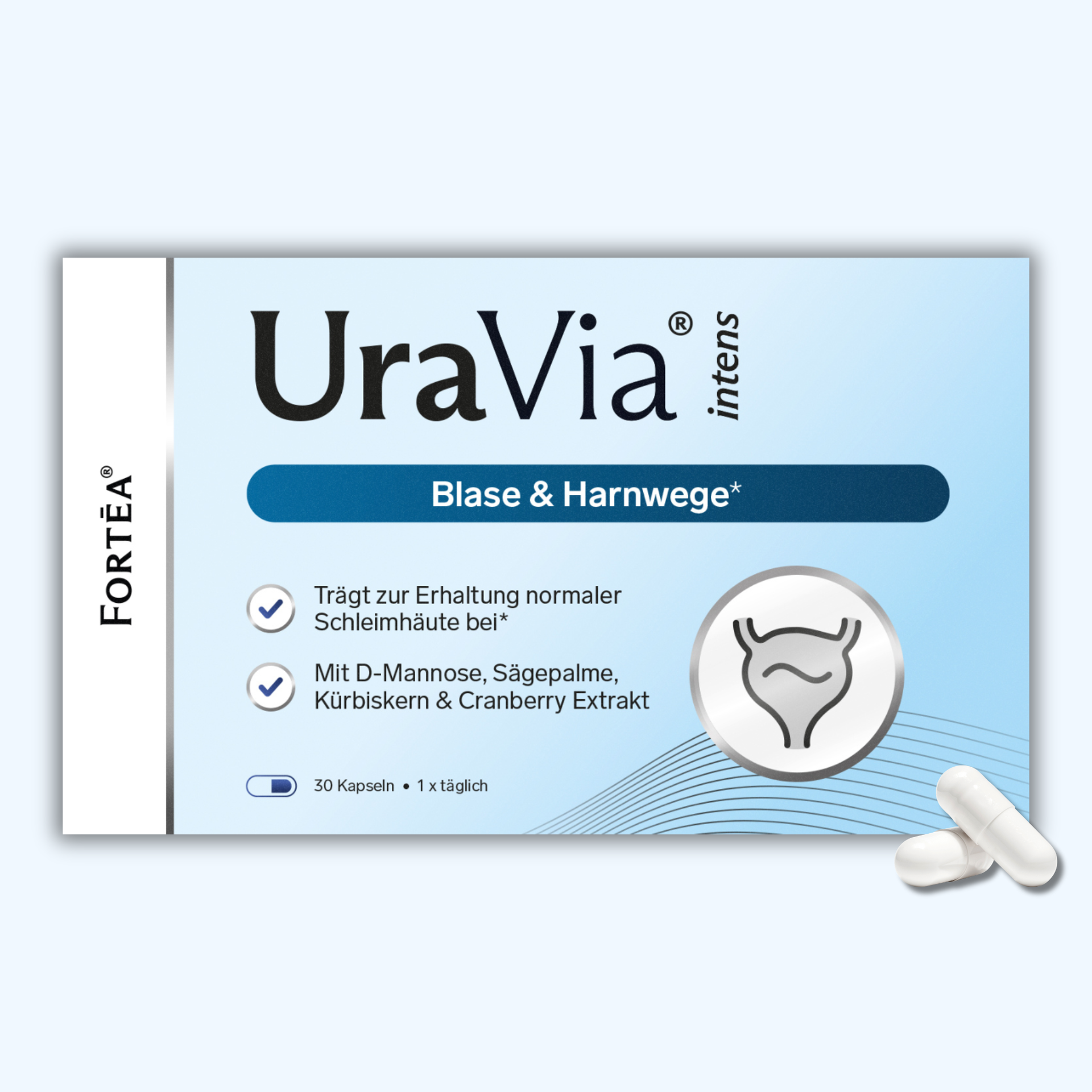 UraVia® intens – Blase & Harnwege – FORTĒA®