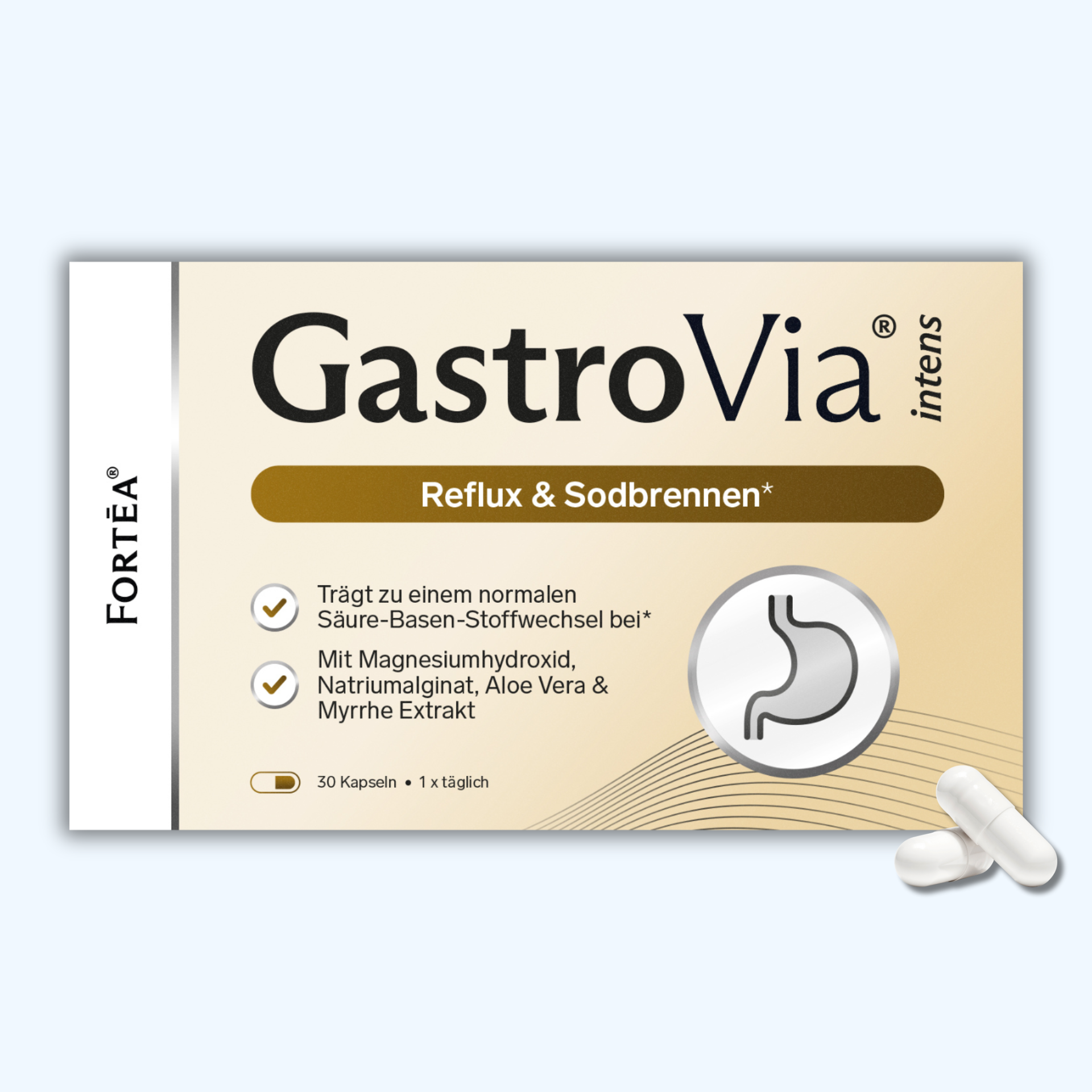 GastroVia® intens – Reflux & Sodbrennen – FORTĒA®