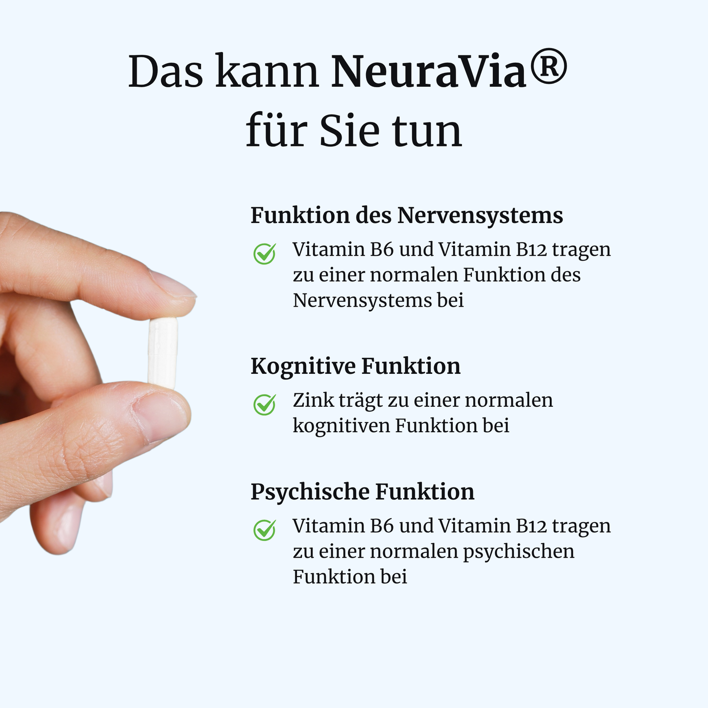 NeuraVia intens – Gedächtnis & Erinnerung