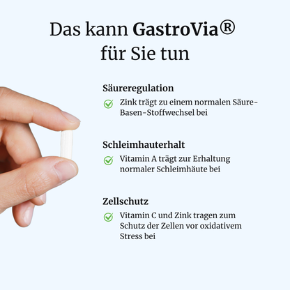 GastroVia intens – Reflux & Sodbrennen