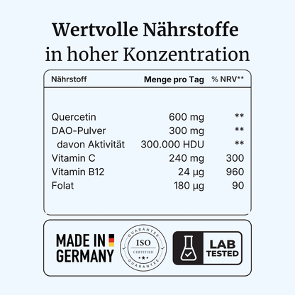HistaVia® intens – Verträglichkeit & Enzymhaushalt