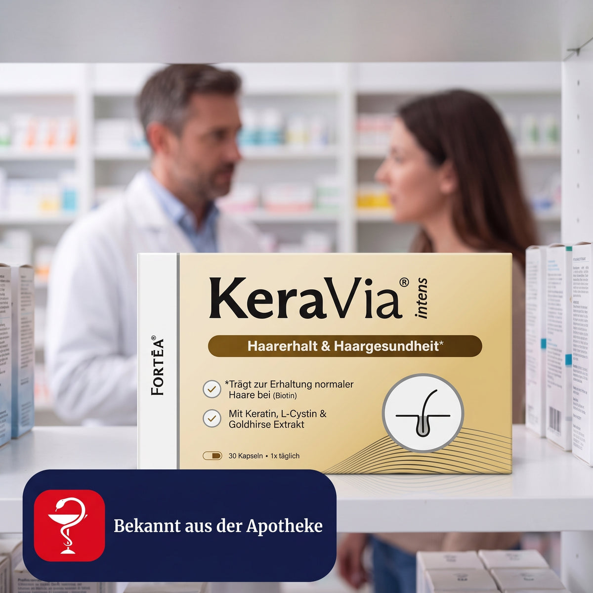 KeraVia® intens – Haarerhalt & Haargesundheit