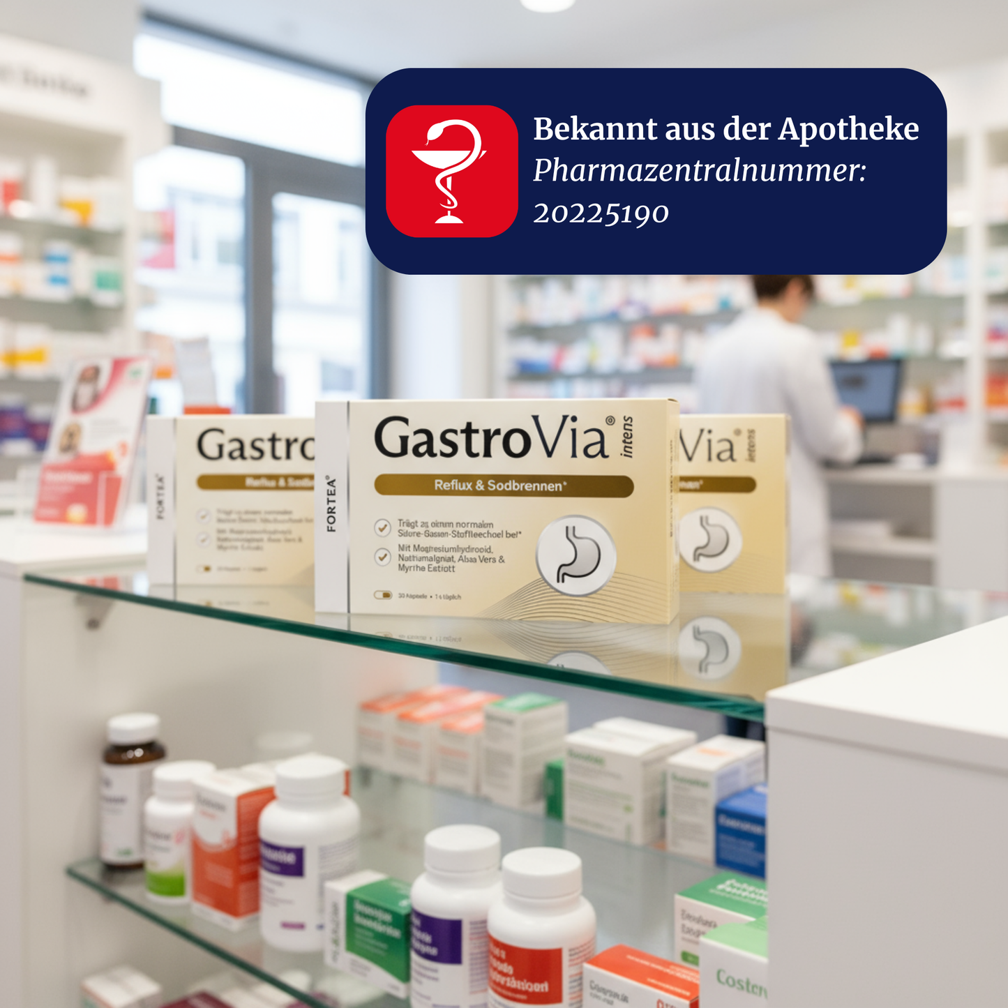 GastroVia intens – Reflux & Sodbrennen