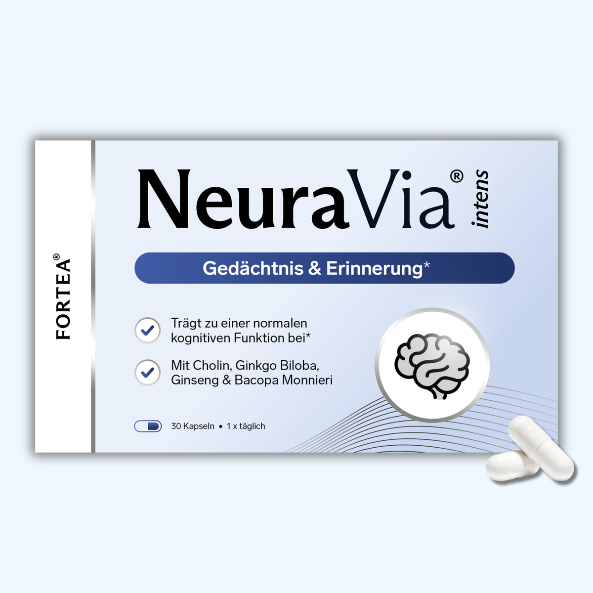 NeuraVia intens – Gedächtnis & Erinnerung – Fortea