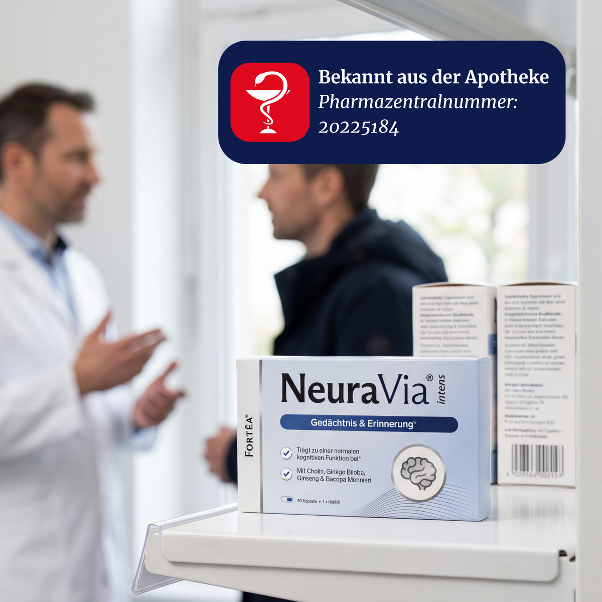 NeuraVia® intens – Gedächtnis & Erinnerung – FORTĒA®
