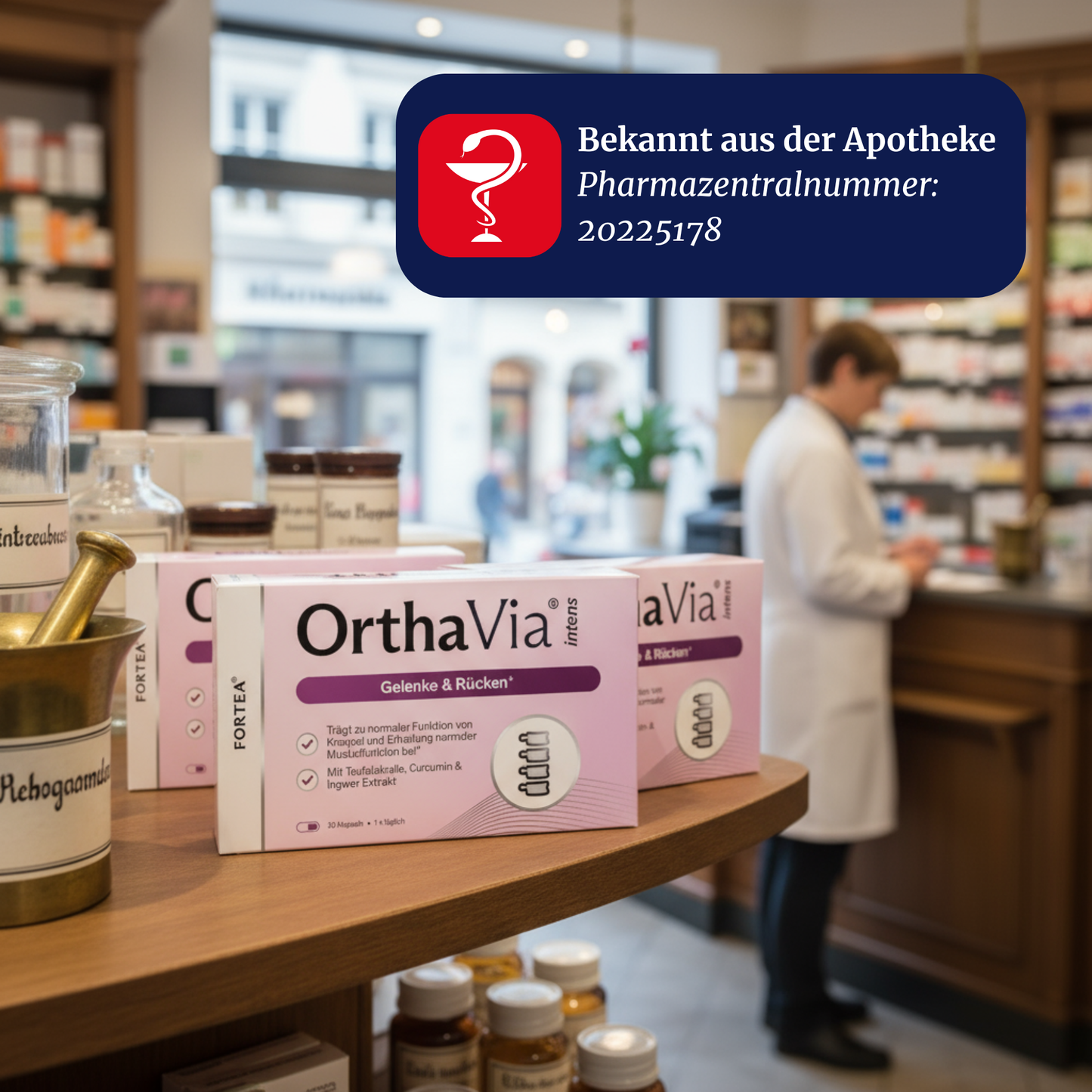 OrthaVia intens – Gelenke & Rücken