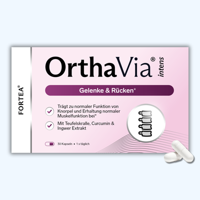 OrthaVia® intens – Gelenke & Rücken