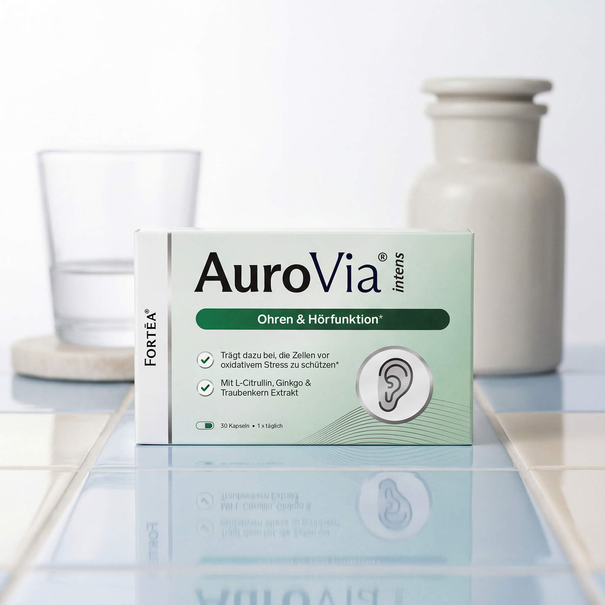 AuroVia® intens – Ohren & Hörfunktion – FORTĒA®