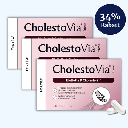 CholestoVia® intens – Blutfette & Cholesterin