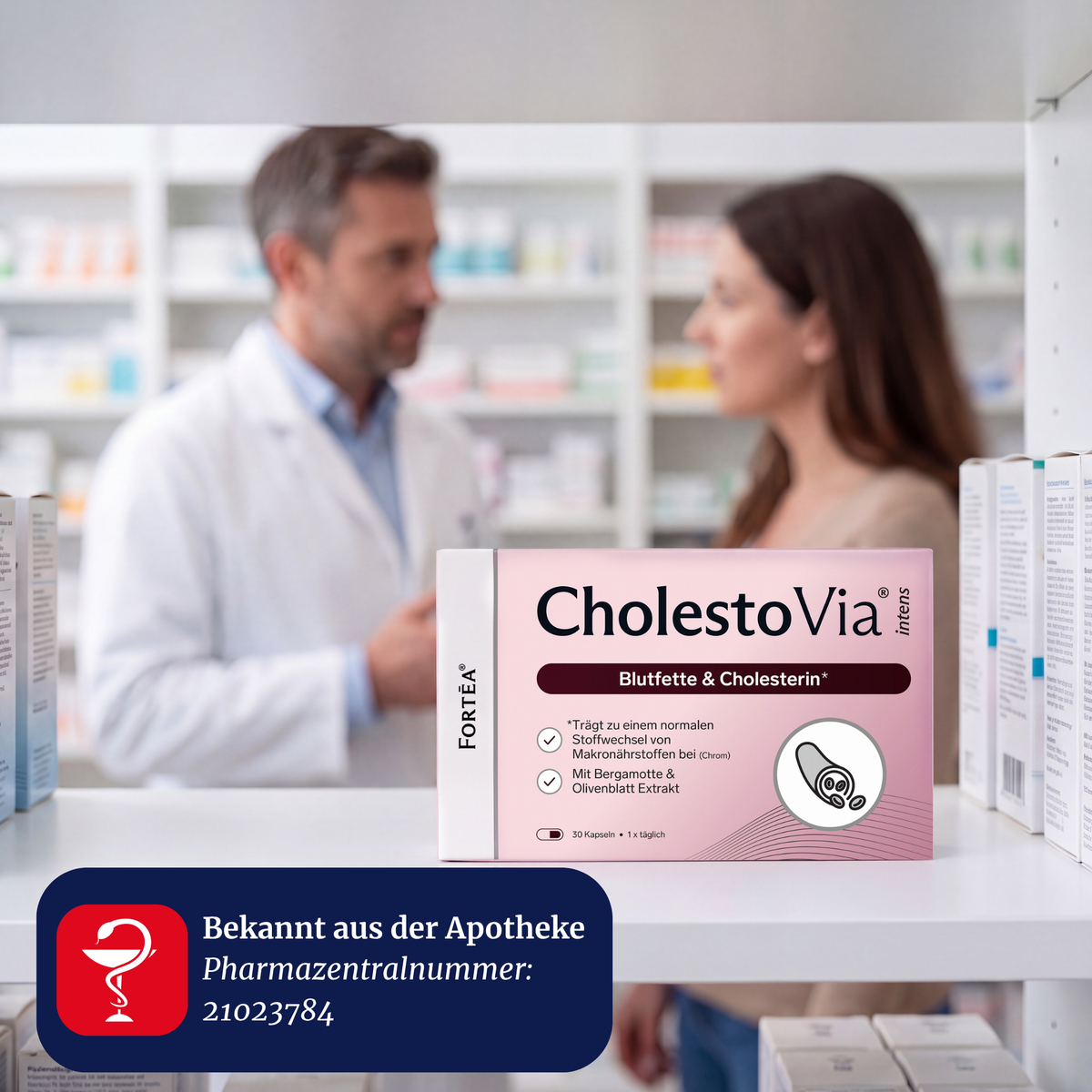 CholestoVia® intens – Blutfette & Cholesterin