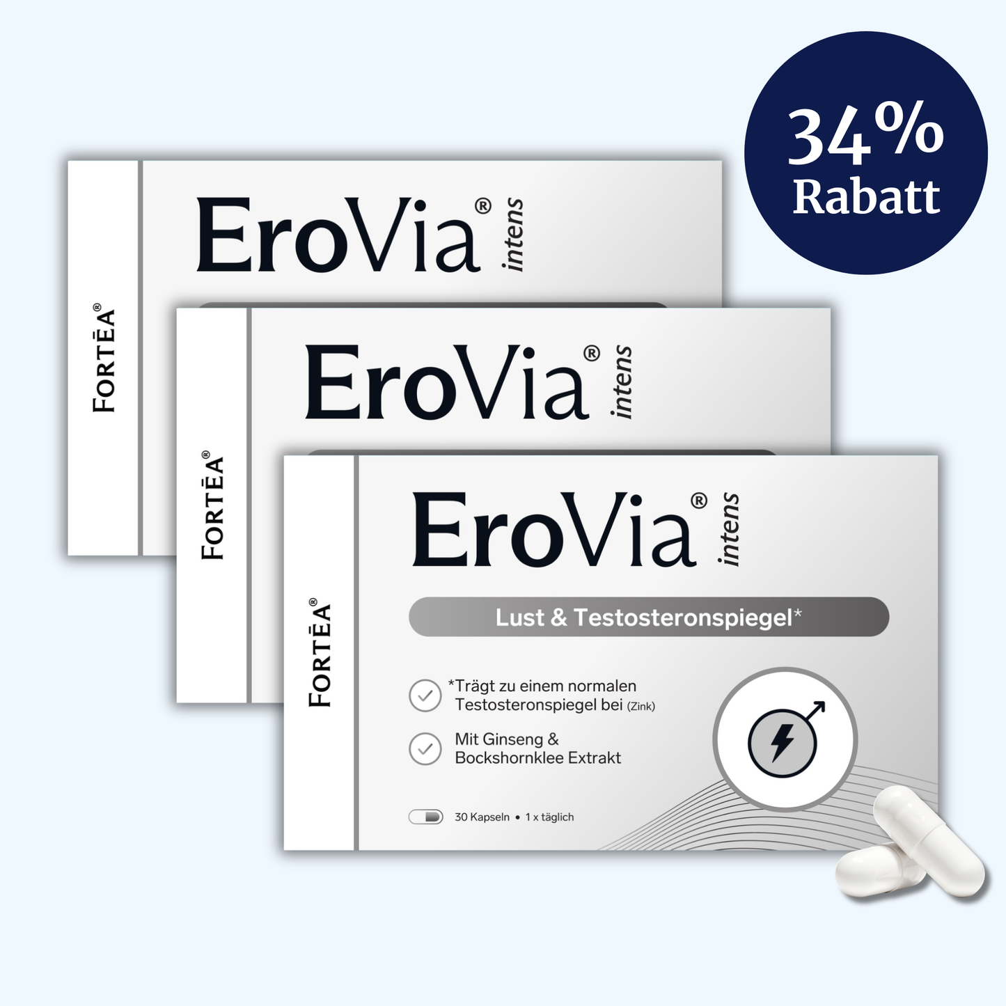 EroVia® intens - Lust & Testosteronspiegel