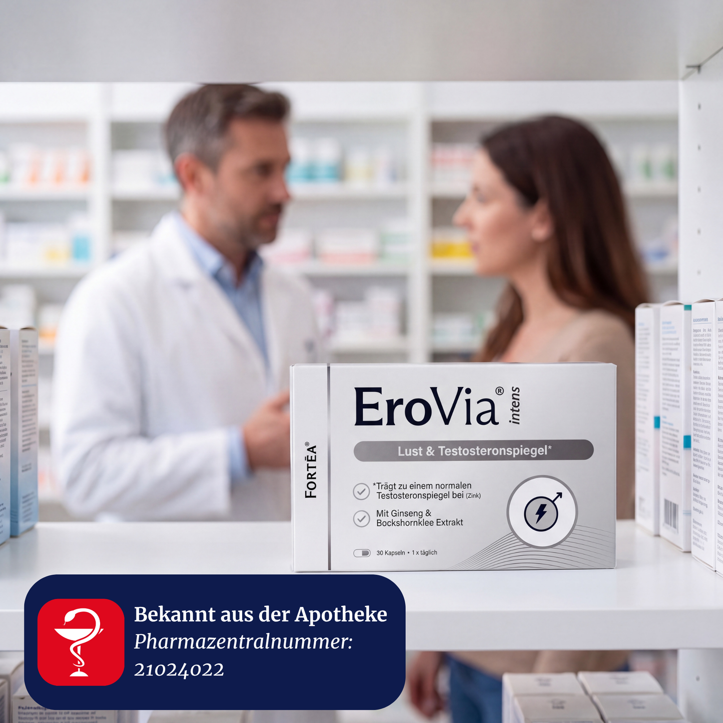 EroVia® intens - Lust & Testosteronspiegel