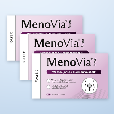 MenoVia® intens – Wechseljahre & Hormonhaushalt