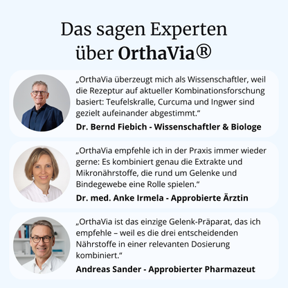 OrthaVia® intens – Gelenke & Rücken