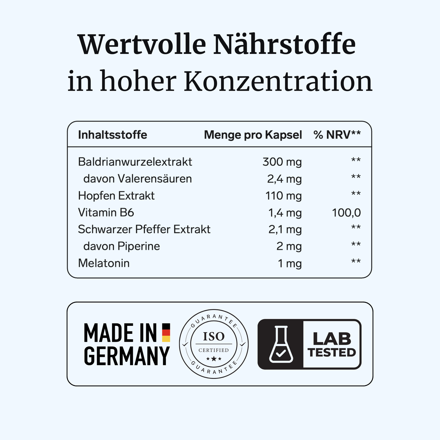 RelaxoVia® intens - Beruhigung & Schlaf