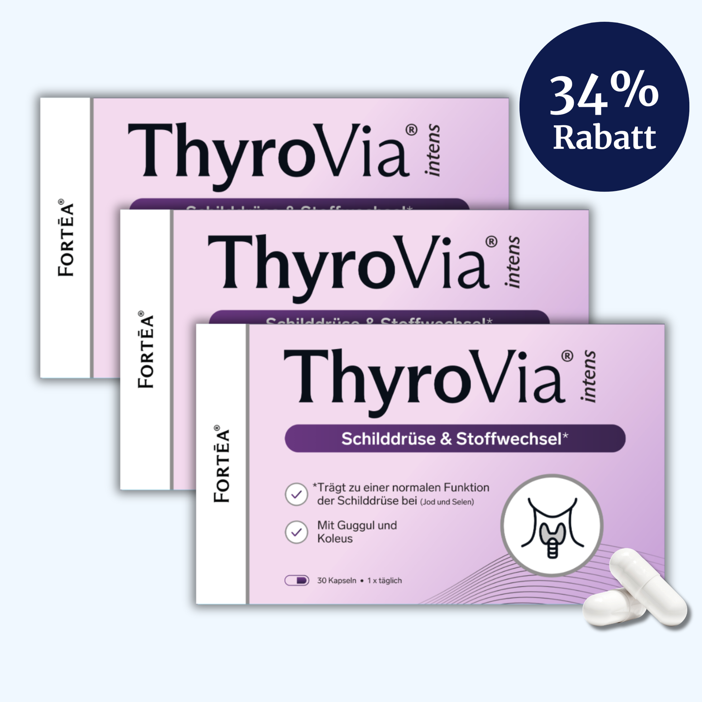 ThyroVia® intens – Schilddrüse & Stoffwechsel