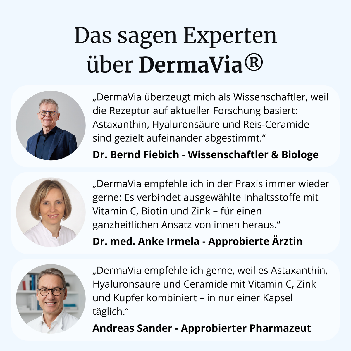 DermaVia® intens – Hautbild & Hautfunktion