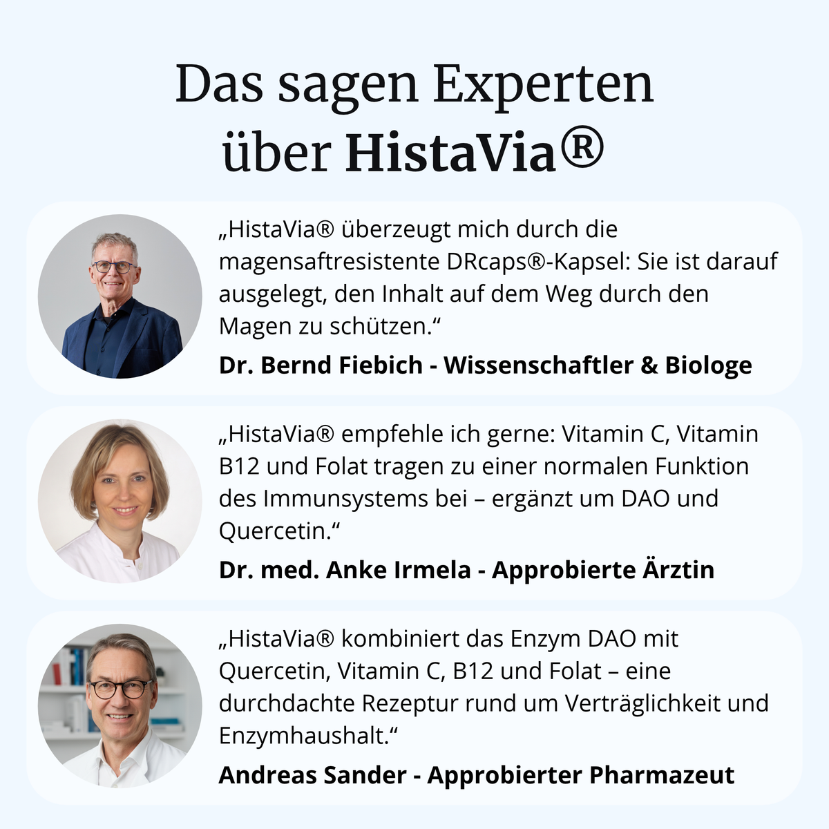 HistaVia® intens – Verträglichkeit & Enzymhaushalt