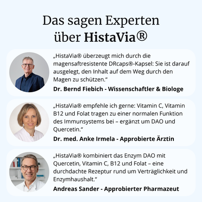 HistaVia® intens – Verträglichkeit & Enzymhaushalt