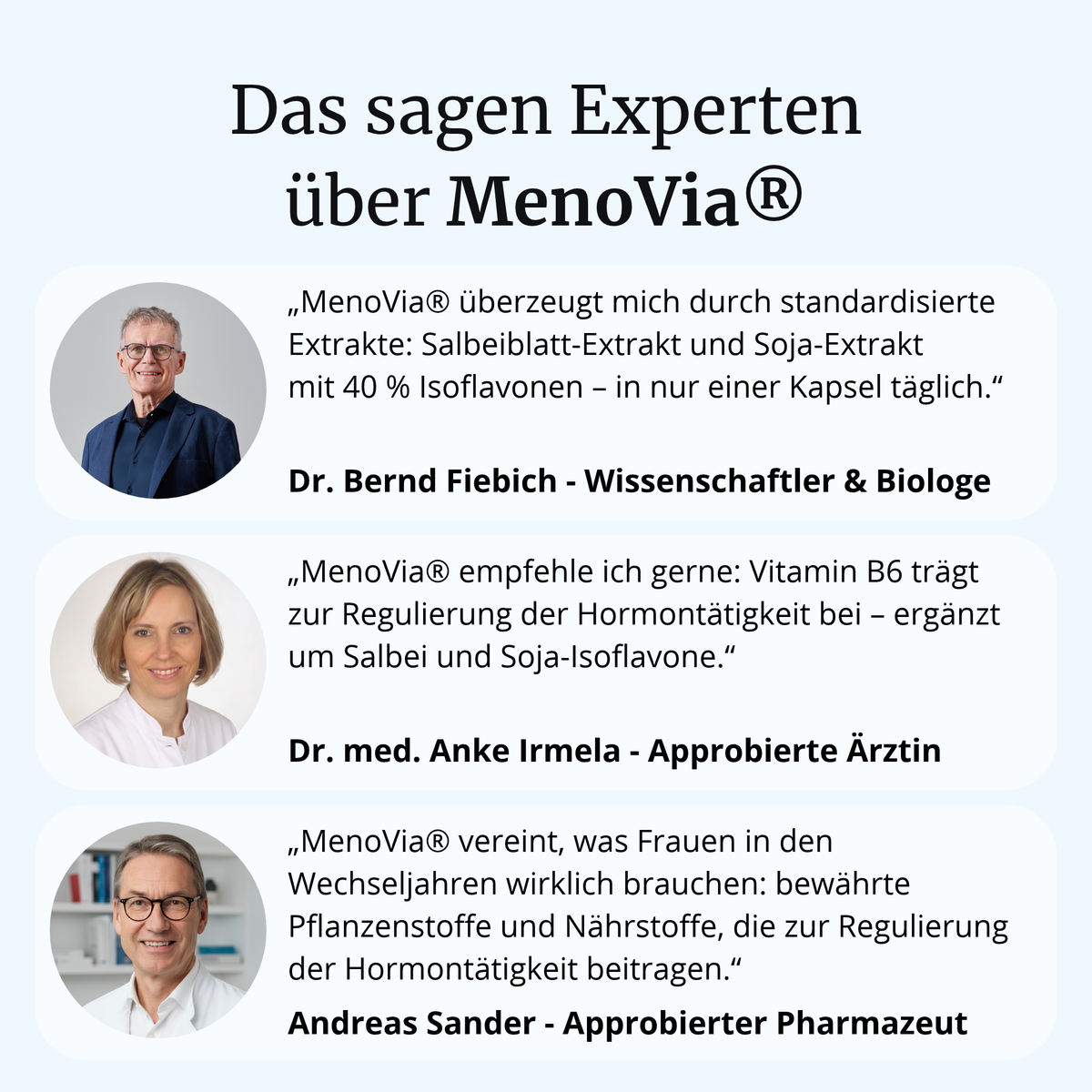 MenoVia® intens – Wechseljahre & Hormonhaushalt