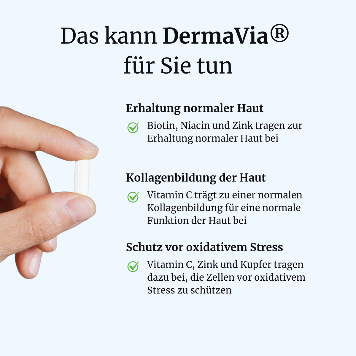 DermaVia® intens – Hautbild & Hautfunktion